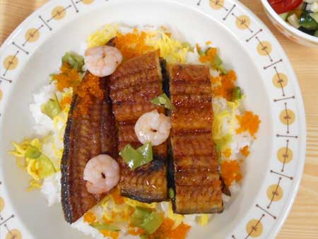 行事食　うなぎ